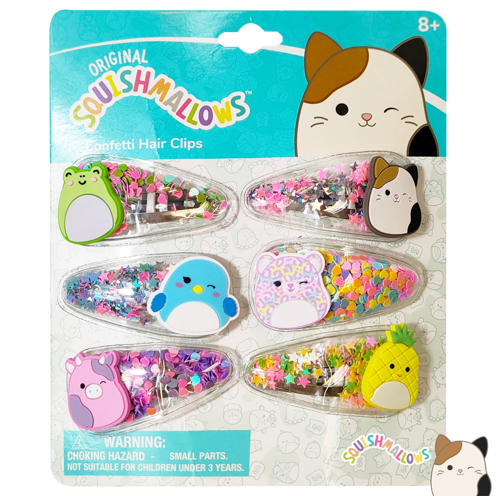 Luv Her squish hair clip with a character charm for playful, everyday styling.