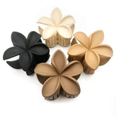 Luvearo flower hair clip plumeria for thick hair provides secure grip and style