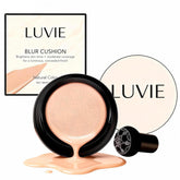 Luvie crema bb con esponja para un acabado suave y natural.