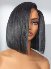 LUVME HAIR bob wig ready-to-wear close-up showing secure fit and style