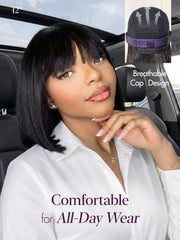 LUVME HAIR realistic scalp with HD lace for breathable wear