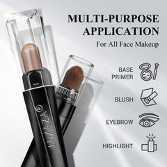 Luxaza Eyeshadow Stick hexagonal tube offers comfortable grip during application.