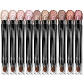 Luxaza Pro brown eyeshadow stick set packaging presents premium gift-ready look for makeup lovers.