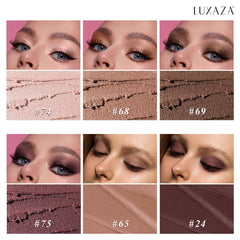 Luxaza Pro grape-wine 6pcs set image 2 highlights built-in brush for seamless blending.