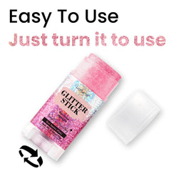 Luxfume Eyes Glitter Pink Glow enhances eye sparkle with safe, precise application.