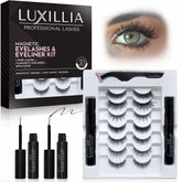Luxillia magnetic eyelashes kit for effortless, natural-looking lashes.