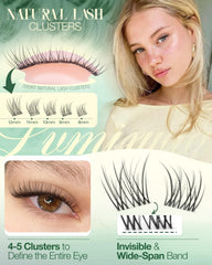 Lvmixwig wispy clusters with C curl deliver a soft, seamless eye charm