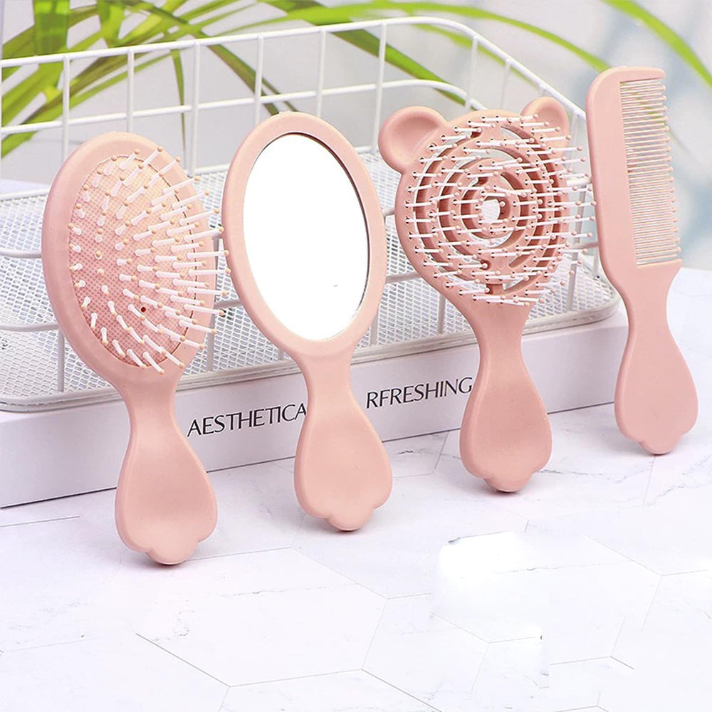 Lyaiwever mini wet brush for on-the-go detangling and travel.