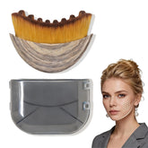 New Lymphatic Contour Face Brush shows ergonomic design for gentle facial drainage.