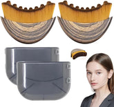 Lymphatic Contour Face Brush front view with ergonomic grip for easy daily use.