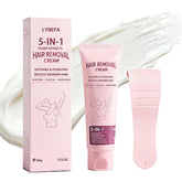 Lynepa full-body hair removal cream bottle for easy at-home use.