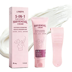 Lynepa full-body hair removal cream bottle for easy at-home use.