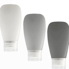 LYOB travel bottles 3oz pack with labels for organized toiletries on the go.
