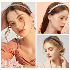 Diadema LYroo con cristales brillantes, aporta brillo discreto al outfit.