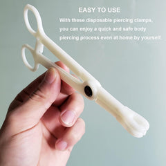 Pinza septum triangular Lyuxzad para control preciso.