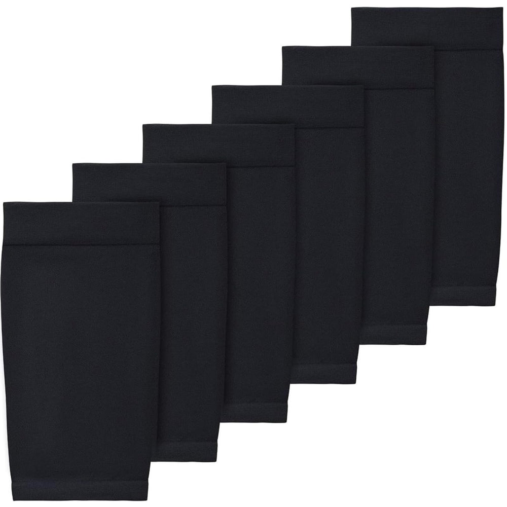 Lyuxzad tattoo cover-up sleeve on forearm in black with a smooth, wrinkle-free look.