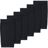 Lyuxzad tattoo cover-up sleeve on forearm in black with a smooth, wrinkle-free look.