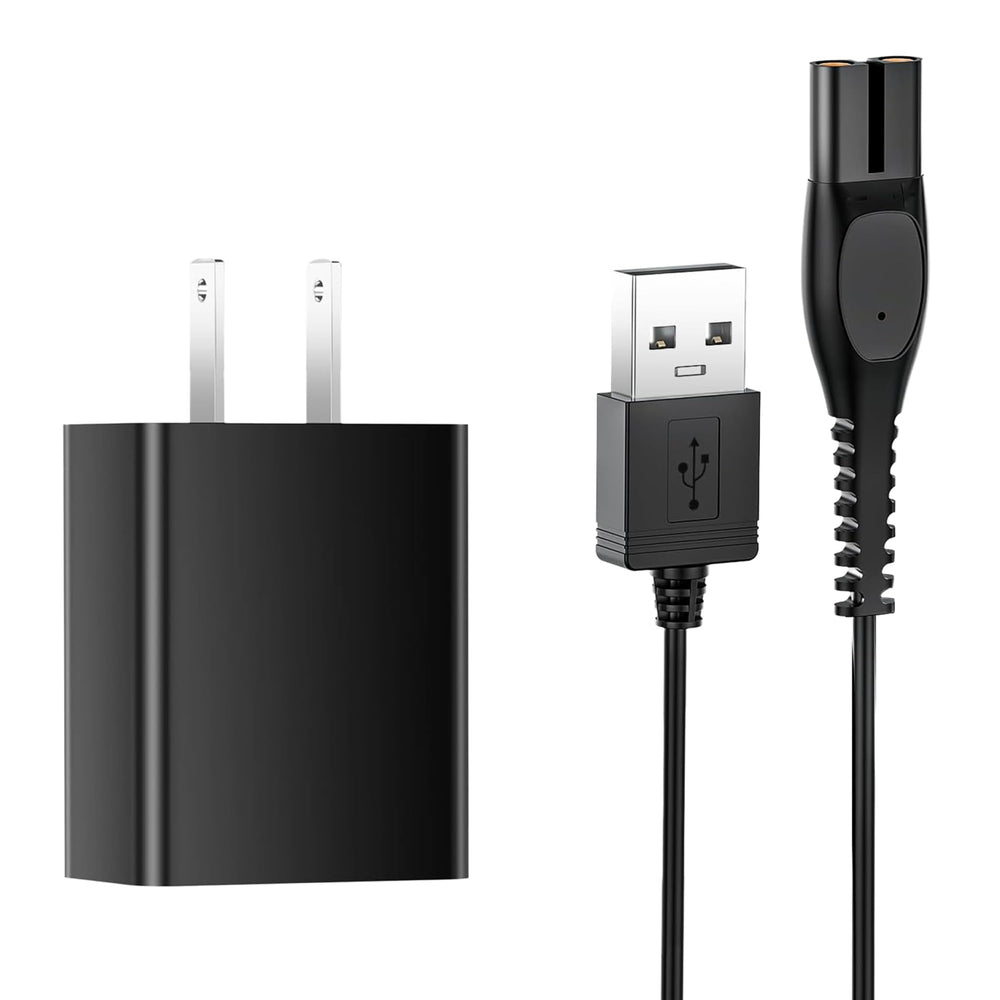 LZHS Lonzeais 5V charger for Philips Norelco MG3919 and 2400-series shavers powers devices efficiently.