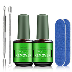 LZXLUKGIR Gel Nail Remover Kit packaging with all-in-one tools