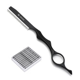 M.steve hair razor 6.89-inch for precise thinning at home or in salon