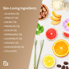 M3 Naturals exfoliante de azúcar moreno para manos, cuidado exfoliante y suavidad diaria