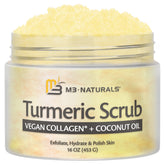 M3 Naturals Exfoliante Curcuma Cuerpo: exfoliación suave para piel sedosa.