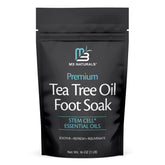 M3 Naturals bano-pies con te-arbol-de-te frasco para un ritual spa en casa.