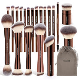 MAANGE 20-piece brush set full kit for versatile makeup applications