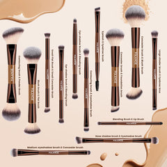 MAANGE dual-ended concealer brush for precise coverage and blending.
