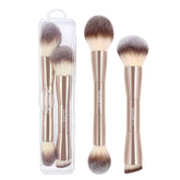 MAANGE double-ended foundation brush with angled head for precise foundation application.