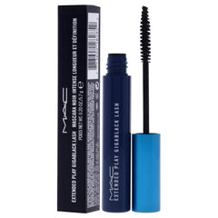 MAC Extended Play Gigablack Lash Mascara provides long-wear, dramatic lashes all day.