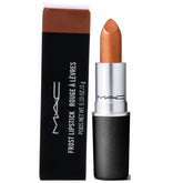 MAC Frost Lipstick Bronze Shimmer cap close-up showing premium pearl sheen