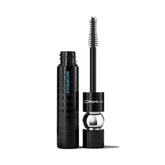 MAC Stack Superstack Mega Brush bottle close-up for waterproof mascara.
