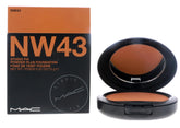MAC Studio Fix Powder Foundation NW43 compact close-up with smooth matte texture