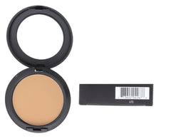 MAC Studio Fix Powder Plus Foundation long-wear application provides lasting matte look.