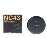 MAC Studio Fix Powder Plus Foundation NC43 compact for full-coverage, matte skin.