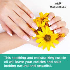 Aplicador de Maccibelle aceite cutícula uñas facilita la aplicación precisa