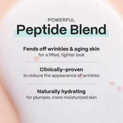 Mad Hippie Corrective Peptide Serum texture swatch highlights lightweight, non-greasy feel