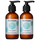 Mad Hippie Cream Cleanser 2-Pack bottle close-up highlights gentle hydration for daily cleansing.