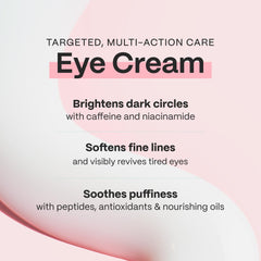 Textura cremosa de Mad Hippie Eye Cream para hidratación suave