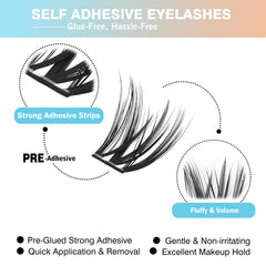 Madam Fifi super-hold lashes stay put through sweat and day.