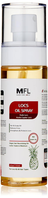 Made For Locs: botella de spray con aplicación suave para cuero cabelludo hidratado.