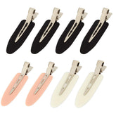MADHOLLY 8-piece pink no-bend clip for crease-free bangs and secure sectioning.
