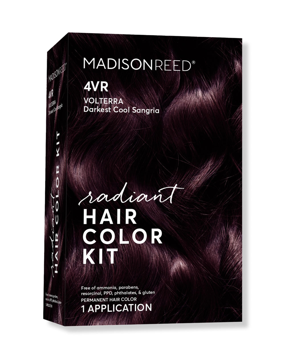 Madison Reed Radiant Color Kit 4VR Darkest Cool Sangria for vibrant all-over color