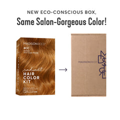 Madison Reed Radiant Color Kit 8CC cream in dark vivid copper blonde hue