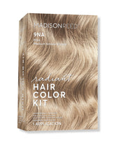 Madison Reed Radiant Color Kit 9NA Pisa Blonde bottle with ash undertones for gray blending