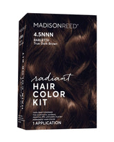 Madison Reed Radiant Color Kit Barletta Brown packaging, all-in-one at-home color solution