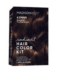Madison Reed Radiant Color Kit Barletta Brown packaging, all-in-one at-home color solution