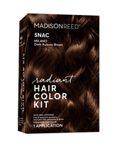 Madison Reed Radiant Color Kit box front showing Milano Brown shade for at-home color