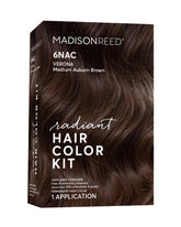 Madison Reed Radiant Color Kit Verona 6NAC box with copper undertones for natural gray blending.